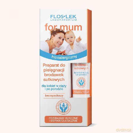 Floslek for Mum: Preparat do pielęgnacji brodawek sutkowych