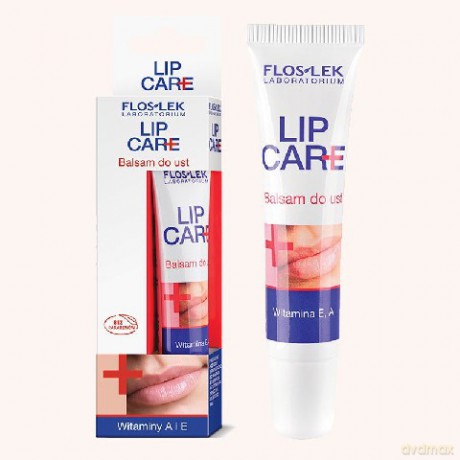 Floslek Lip Care: Balsam ochronny do ust z witaminami A i E