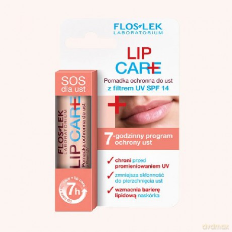 Floslek Lip Care: Pomadki ochronne Pomadka ochronna z filtrem UV