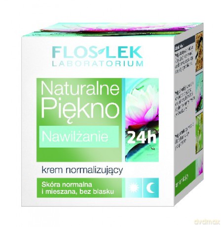 Floslek Naturalne Piękno: Krem normalizujący - Nawilżanie