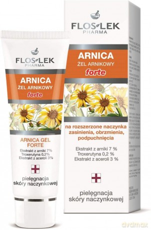 Floslek Pharma Arnica: Żel arnikowy forte 50 ml