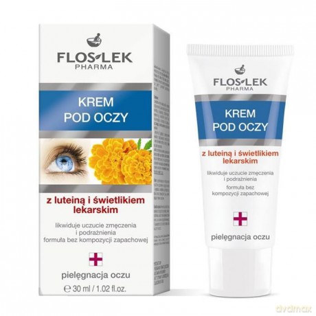 Floslek Pielęgnacja oczu: Krem pod oczy ze świetlikiem i luteiną