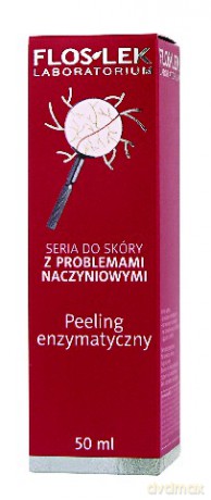 Floslek Pielęgnacja skóry naczynkowej: Peeling enzymatyczny
