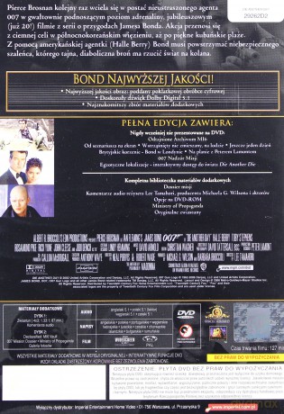 007 James Bond Śmierć nadejdzie jutro Ultimate Edition [2DVD]
