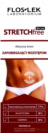 Floslek Slim Line Stretch Free: Krem zapobiegający rozstępom 150 ml