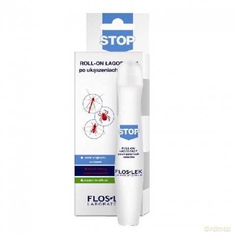 Floslek Stop Roll-on łagodzący po ukąszeniach owadów 15 ml