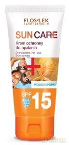 Floslek Sun Care: Krem ochronny do opalania SPF 15, średnia ochrona UVA+UVB