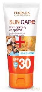 Floslek Sun Care: Krem ochronny do opalania SPF 30, średnia ochrona UVA+UVB