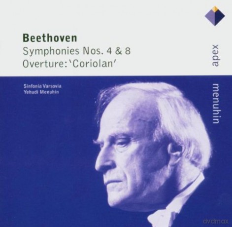 Yehudi Menuhin/Sinfonia Varsov: Beethoven: Sinfonien Nr.4+8 [CD]