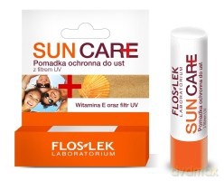 Floslek Sun Care: Pomadka ochronna do ust z filtrem UV
