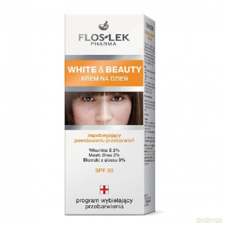 Floslek White and Beauty: Krem na dzień zapobiegający powstawaniu przebarwień