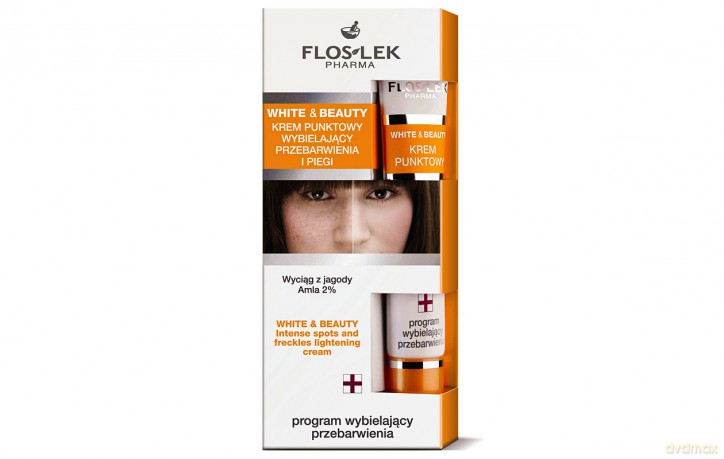 Floslek White and Beauty: Krem punktowy, wybielający przebarwienia