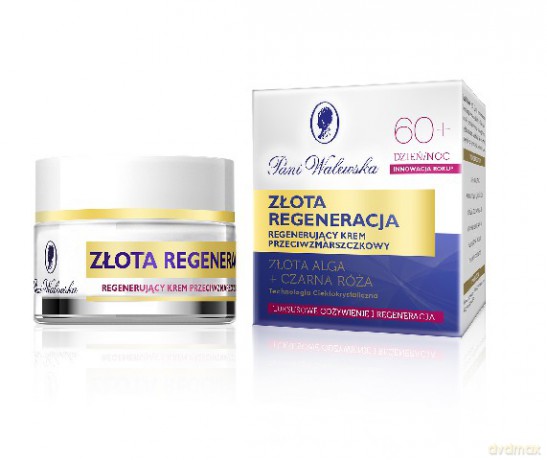 Miraculum: Pani Walewska Złota 60+ Krem na dzień i noc (regenerujący) 50 ml