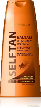 Miraculum Self Tan: Balsam do ciała brązujący (karnacja jasna)