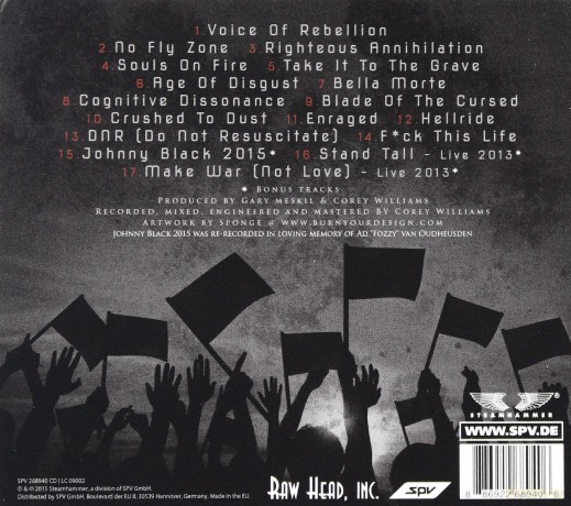 Pro-Pain: Voice Of Rebellion Limited Edition [CD]