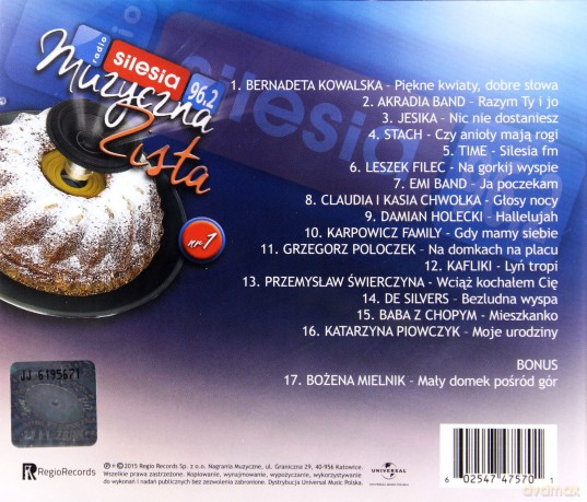 Radio Silesia Muzyczna Zista Nr 1 [CD]