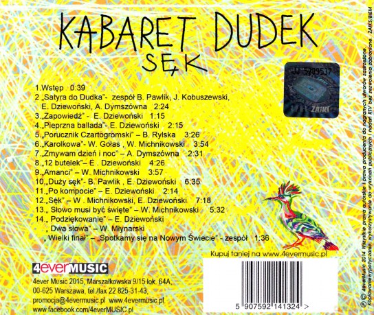 Kabaret Dudek: Sęk [CD]