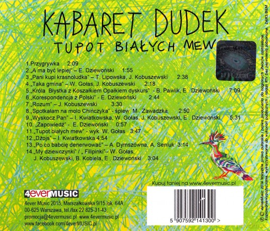 Kabaret Dudek: Tupot białych mew [CD]