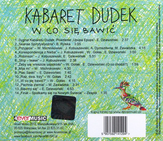 Kabaret Dudek: W co się bawić [CD]