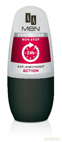 AA Anti-Perspirant Men Protection Non-Stop 24h: Dezodorant Action (roll-on) 50 ml