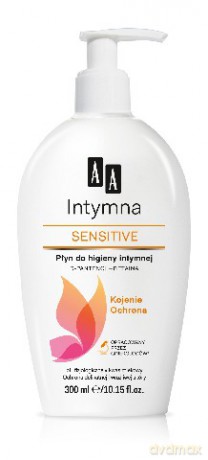 AA Ciało Wrażliwe: Płyn do higieny intymnej - Sensitive (dozownik) 300 ml