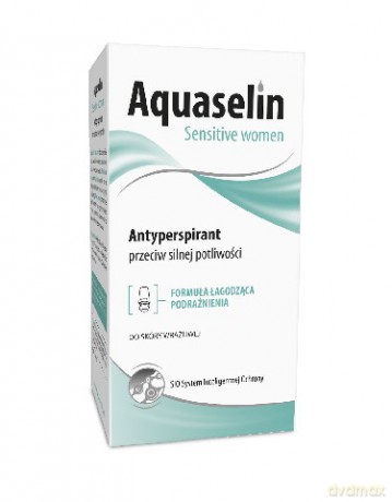 AA: Dezodorant dla kobiet - Aquaselin sensitive (roll-on) 50 ml