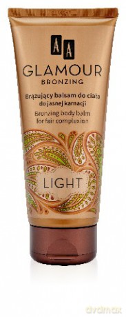AA Glamour Bronzing: Balsam do ciała brązujący (do jasnej karnacji) 200 ml
