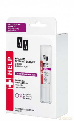 AA HELP Cera Atopowa: Balsam do ust dojrzałych, wygładzający 10 ml