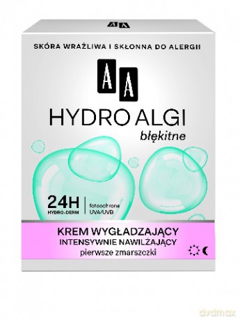 AA Hydro Algi Błękitne: Krem wygładzający na dzień i noc 50 ml