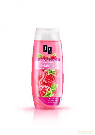 AA Hydro Essence: Zmysłowa Malina - Hydro-żel do mycia ciała 400 ml