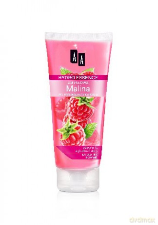 AA Hydro Essence: Zmysłowa Malina - Żel peelingujący do ciała 200 ml