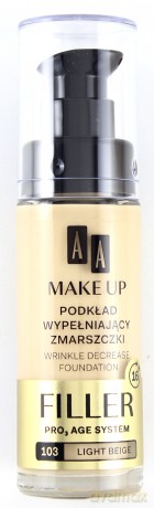 AA Make Up: Podkład wypełniający zmarszczki (103) (Light Beige) 30 ml