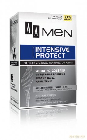 AA Men: Płyn po goleniu - Intensive Protect (łagodzący) 100 ml