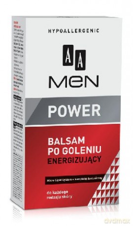AA Men Power: Balsam po goleniu energizujący 100 ml