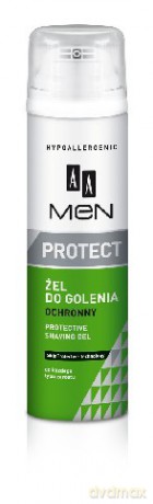 AA Men Protect: Żel do golenia ochronny 200 ml