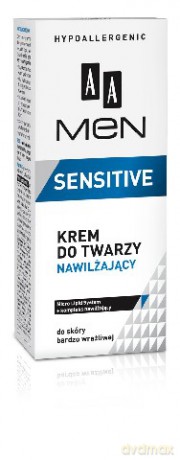 AA Men Sensitive: Krem do twarzy (nawilżający) 50 ml