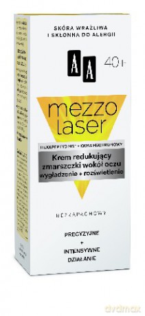 AA Mezzo Laser 40+ Krem pod oczy redukujący zmarszczki 15 ml