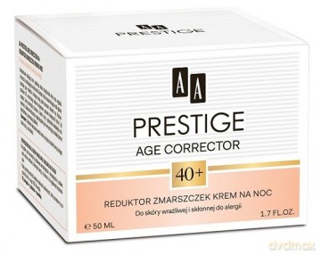 AA Prestige Age Corrector 40+ Reduktor zmarszczek: Krem na noc 50 ml