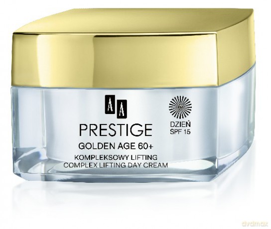 AA Prestige Golden Age 60+ Kompleksowy lifting: Krem na dzień SPF15, 50 ml