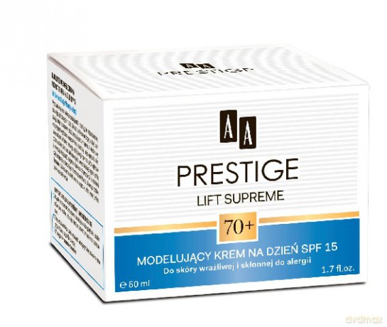 AA Prestige Lift Supreme 70+ Krem na dzień (modelujący) SPF 15, 50 ml