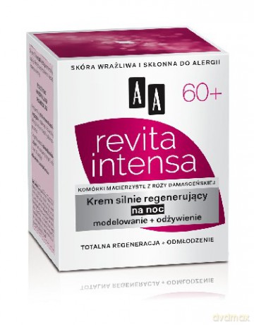 AA Revita Intensa 60+ Krem na noc regenerujący 50 ml