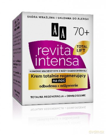 AA Revita Intensa 70+ Krem na noc regenerujący 50 ml