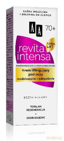 AA Revita Intensa 70+ Krem pod oczy liftingujący 15 ml