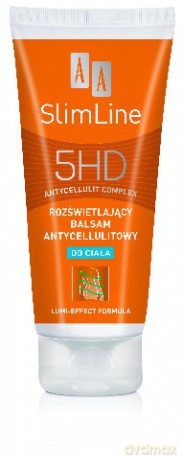 AA Slim Line 5HD: Balsam rozświetlający, antycellulitowy do ciała 200 ml