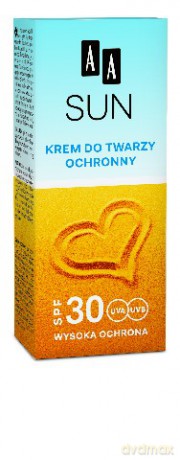 AA Sun: Krem do twarzy ochronny SPF 30, 50 ml