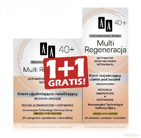 AA Technologia Wieku 40+ Duo Krem na dzień + Krem pod oczy