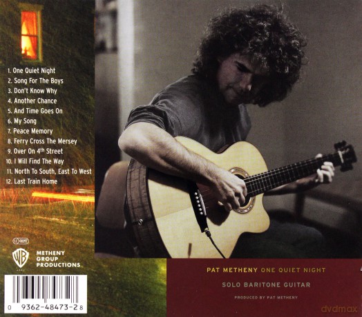 Pat Metheny: One Quiet Night [CD]