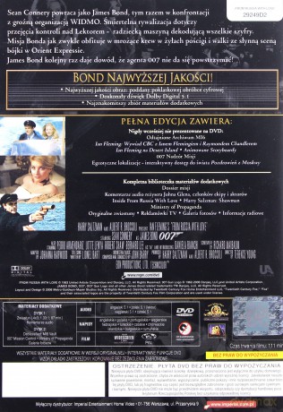 007 James Bond Pozdrowienia z Rosji Ultimate Edition [2DVD]