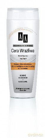 AA Technologia Wieku Cera Wrażliwa: Płyn miceralny do demakijażu twarzy i oczu 200 ml