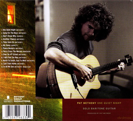 Pat Metheny: One Quiet Night + Bonus Track [CD]